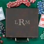 Poker Set - Brown - MONOGRAM