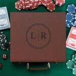 Poker Set - FOOTBALL - CIRCLE