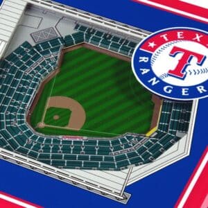Close-up of MLB StadiumView 3D Coaster