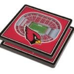 NFL Coasters with Arizona Cardinals Stadium