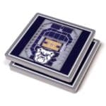 Butler Bulldogs NCAA StadiumView 3D Coaster Set