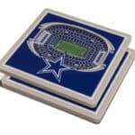 NFL Coasters with Dallas Cowboys Stadium