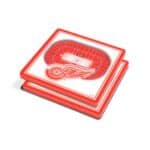 Detroit Red Wings NHL 3D StadiumView Coasters