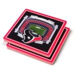 NFL Coasters with Houston Texans Stadium