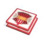 Indiana Hoosiers NCAA StadiumView 3D Coaster Set
