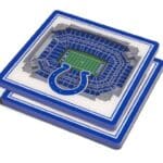 NFL Coasters with Indianapolis Colts Stadium