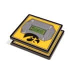 Iowa Hawkeyes StadiumView 3D Coasters
