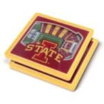 Iowa State Cyclones StadiumView 3D Coasters