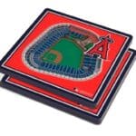 Los Angeles Angels 2pc. StadiumView 3D Coasters