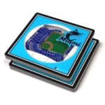 Miami Marlins 2pc. StadiumView 3D Coasters