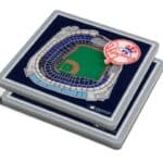 New York Yankees 2pc. StadiumView 3D Coasters