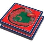 St. Louis Cardinals 2pc. StadiumView 3D Coasters