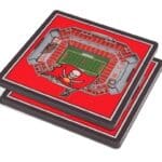 NFL Coasters with Tampa Bay Buccaneers Stadium