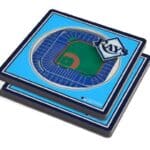 Tampa Bay Rays 2pc. StadiumView 3D Coasters