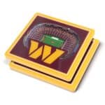 NFL Coasters with Washington Commanders Stadium