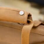 Top grab handles with built-in handle wrap.