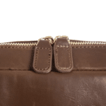 Men's brief bag - zipper close-up