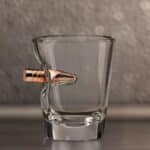 Bullet shot glass blank with no engraving