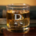 Personalized 10.5oz. Rocks Glass for Groomsmen