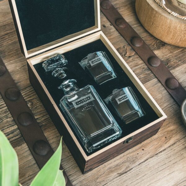 Personalized Classic Decanter Set for Groomsmen