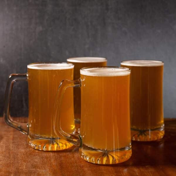 Groomsmen beer glasses with no engraving