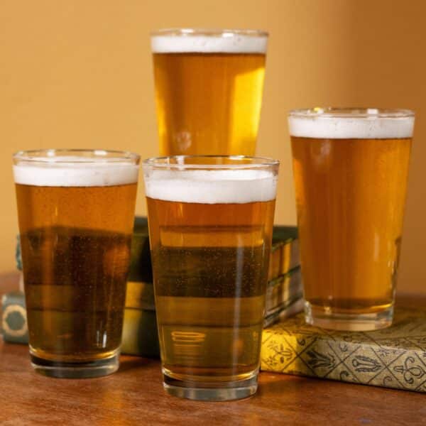 Groomsmen pint glass set blank with no engraving