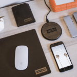 The personalized phone charger is a great gift for groomsmen, husbands and boyfriends