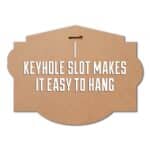 You The Fan - Fan Cave Signs - Keyhole Hanger