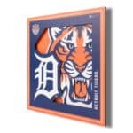 Detroit Tigers 3D 12x12 Logo Wall Art by You The Fan