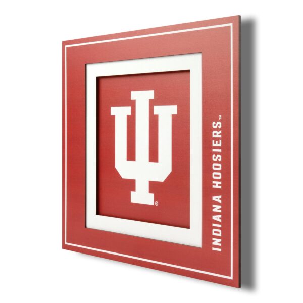 Indiana Hoosiers 3D 12x12 Logo Wall Art by You The Fan