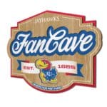 Kansas Jayhawks Fan Cave Sign by You The Fan