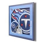 Tennessee Titans 3D 12x12 Logo Wall Art by You The Fan