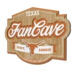 Texas Longhorns Fan Cave Sign by You The Fan