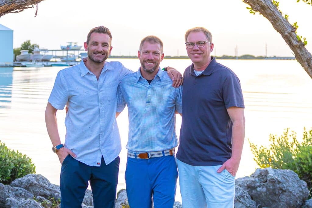 The Man Registry Founders Chris Easter, Bobby Horner and Jimmy Horner