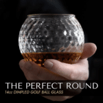 Each Par Excellence whiskey glass holds 14oz.