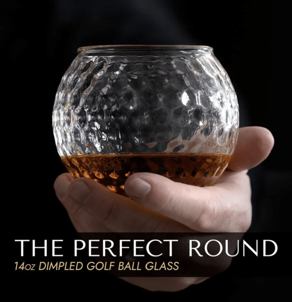 Each Par Excellence whiskey glass holds 14oz.