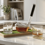 Personalized Birdie & Bourbon Golf Club Decanter & Whiskey Glasses