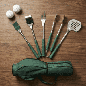 Tee Time Golf BBQ Tools Set