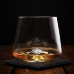 The aeration point in the base allows your whiskey to breath