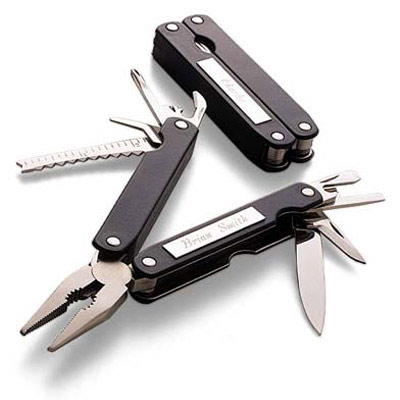 Personalized Black Handle 10 Multi-Purpose Tool